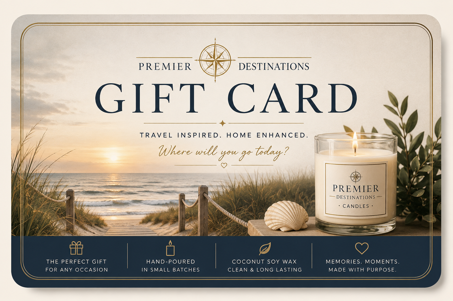 Premier Destinations Gift Card